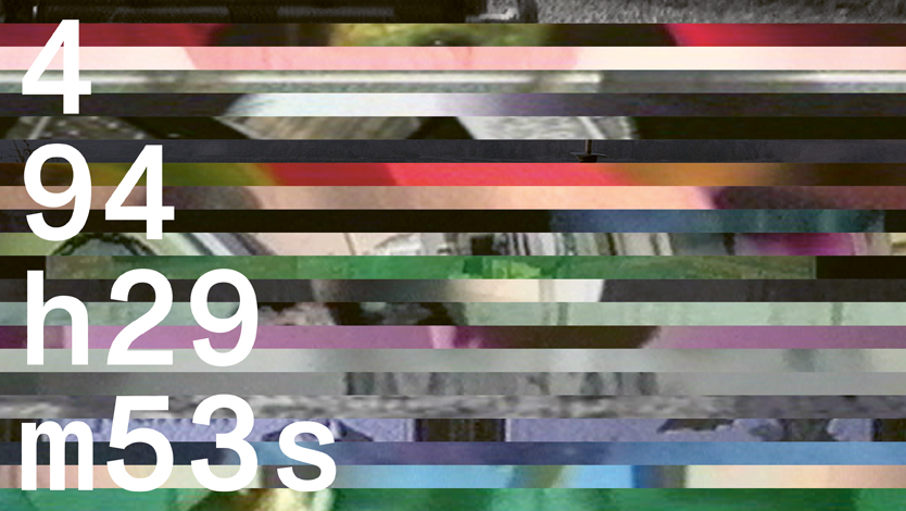 Karin Sander: 494h29m53s © the artist in cooperation with buero uebele 