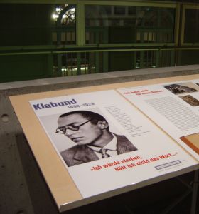 Klabund Ausstellung in der Akademie der Künste